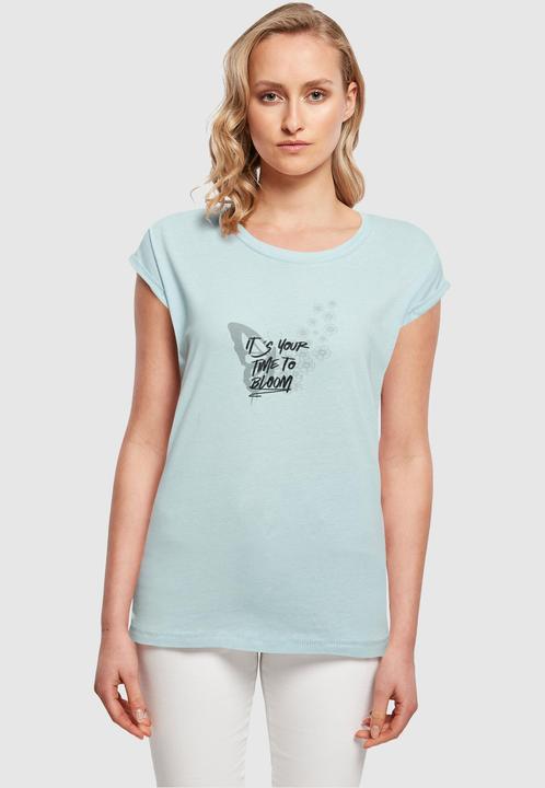 Produktbild Merchcode Ladies Its Your Time To Bloom Extended Shoulder Tee - 112545 (XS)