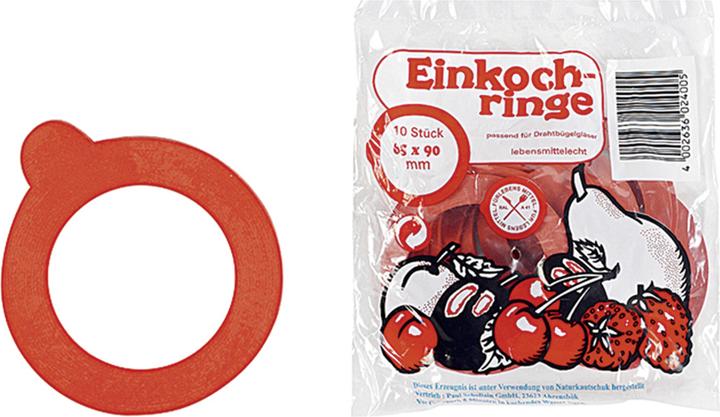 Actual product image Weck Einkochring (10 pcs., 0.37 l)