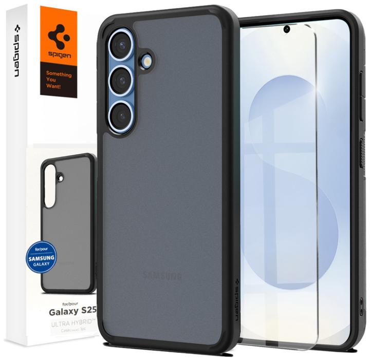 Produktbild Spigen Ultra Hybrid TPU Back Cover Schwarz Samsung Galaxy S25+ (Samsung Galaxy S25+)