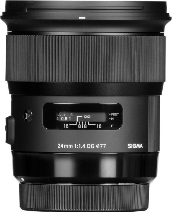 Immagine prodotto Sigma 24mm f/1,4 DG HSM ART, Sony E (Sony E, Full-frame, APS-C / DX)
