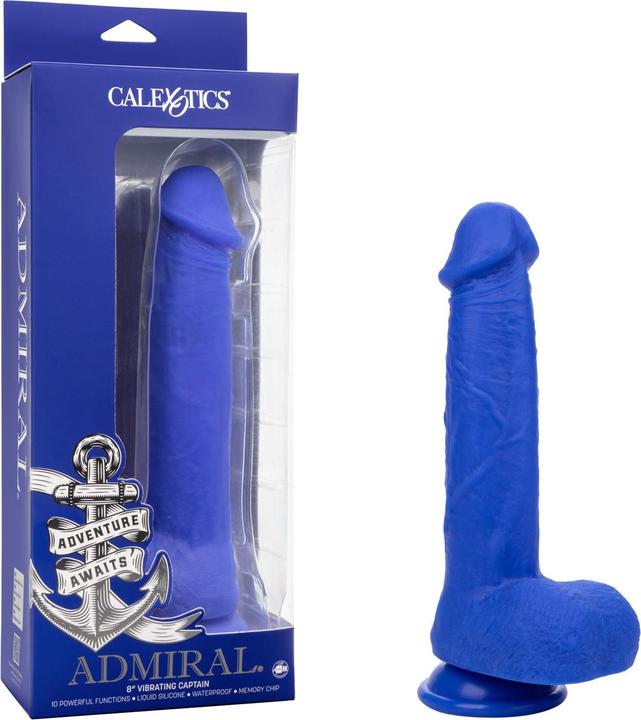 Image du produit Admiral Kapitn Vibromasseur Gode Réaliste Bleu