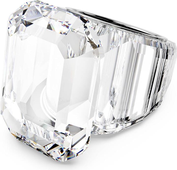 Produktbild Swarovski Lucent cocktail ring Octagon cut White Crystals Stainless Steel Crystal (60)