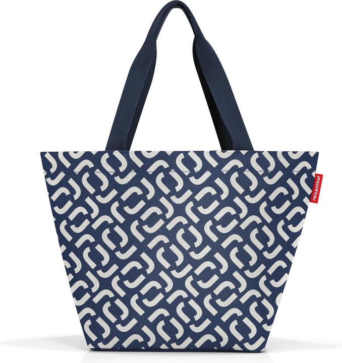 Immagine prodotto reisenthel Borsa Shopper M Signature blu navy/bianco