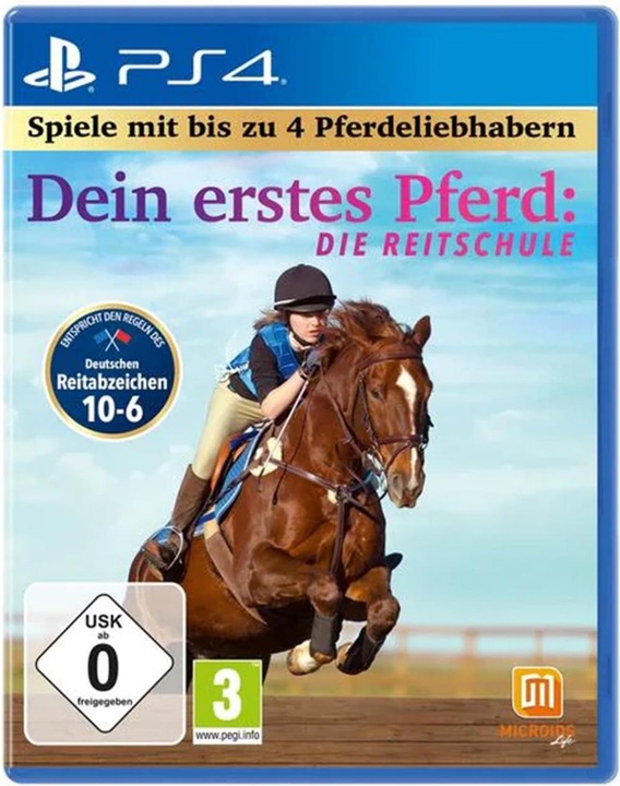 Immagine prodotto Game Il vostro primo cavallo - La scuola di equitazione (PS4, DE)
