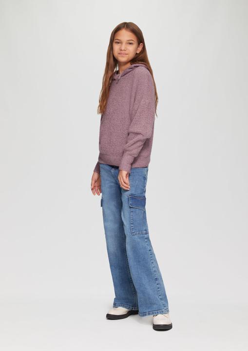 Image du produit s.Oliver Strickpullover Strickpullover mit Kapuze im Relaxed Fit (134, 140)