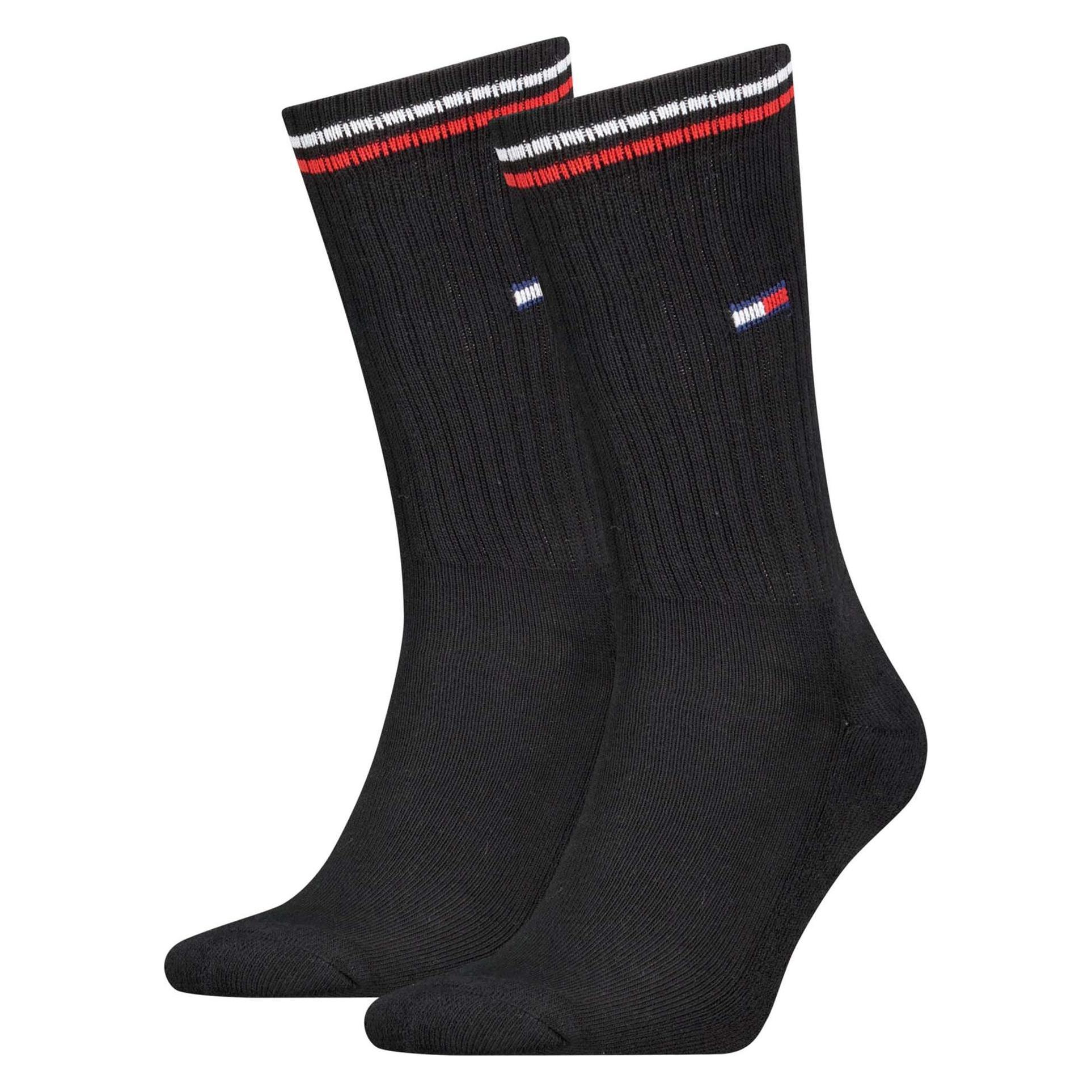 Mga, Unisex, Socken, Socken, Schwarz, (2er Pack, 43 - 46)