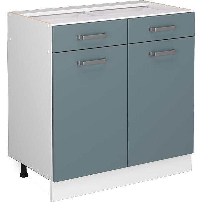 Vicco, Regal, Küchenschrank mit Schublade R-Line (80 x 46 x 81.5 cm)