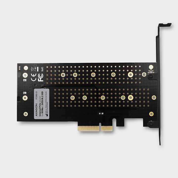 Actual product image Axagon PCEM2-D