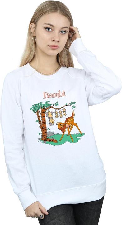 Actual product image Disney Womens/Ladies Bambi Tilted Up Sweatshirt (XL)