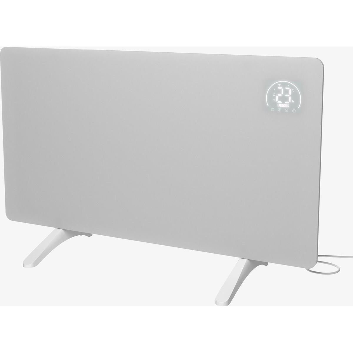 Princess 348348 Infraroodpaneel â€“ 480W Elektrische Verwarming met Slimme Thermostaat, Radiatore, Bianco