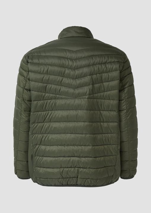 Produktbild S.Oliver Outdoor-Jacke Leichte Steppjacke mit sportiven Kontrastdetails | 360° Circular Vision (5XL)
