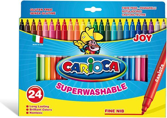Image du produit Carioca Stylo en fibre Joy (Multicolore, 24 x)