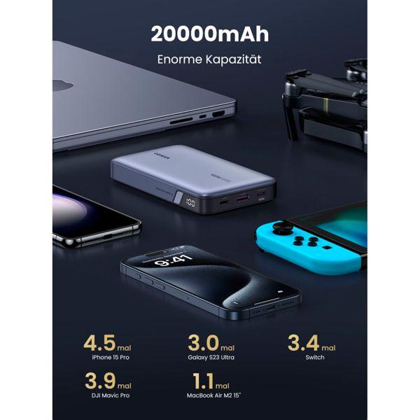 Productafbeelding Ugreen Powerbank (20000 mAh, 100 W, 72 Wh)