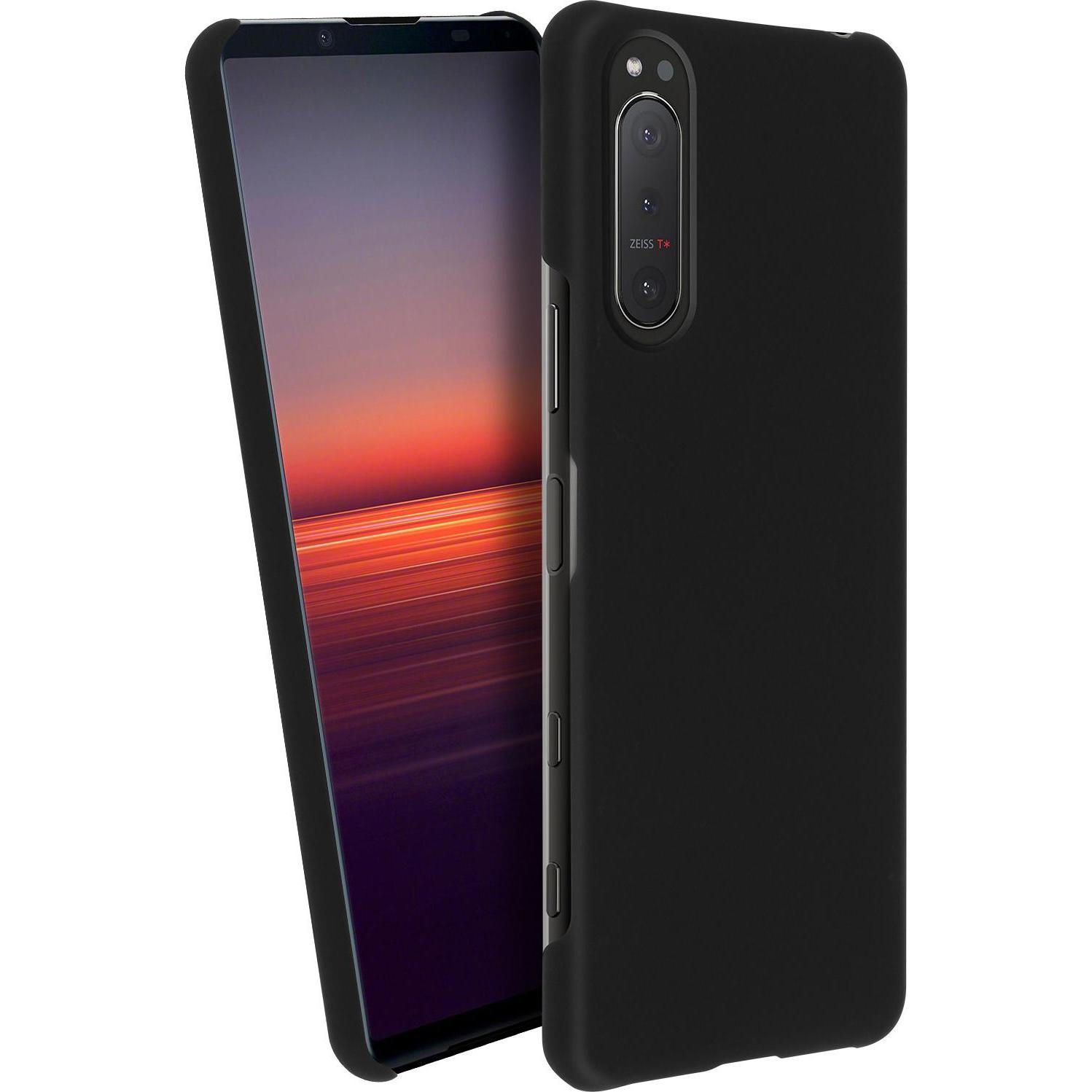 Thumbnail - Avizar Rub Series (Sony Xperia 5 II), Smartphone Hülle, Schwarz