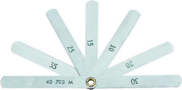 Immagine prodotto Gedore 703 M Spessimetro per valvole 0,1 - 0,5 mm (7.50 cm)