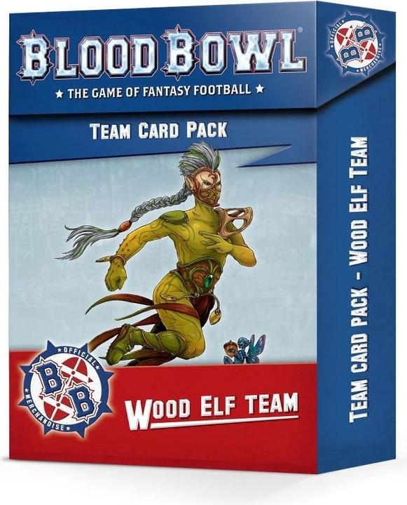 Image du produit Games Workshop Blood Bowl Wood Elf Team Card Pack