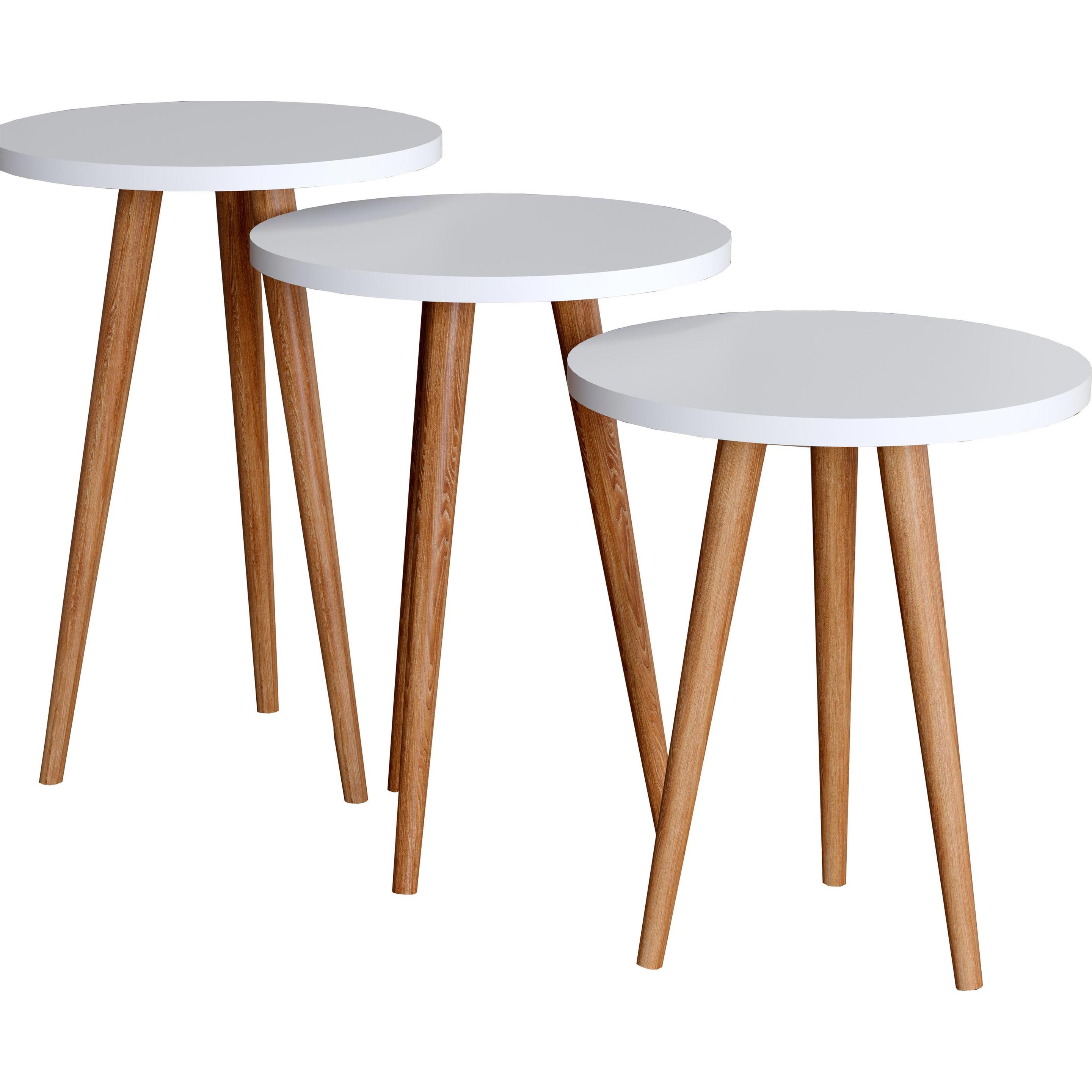VCM, Couchtisch + Beistelltisch, Barilo (34 x 34 x 52 cm)