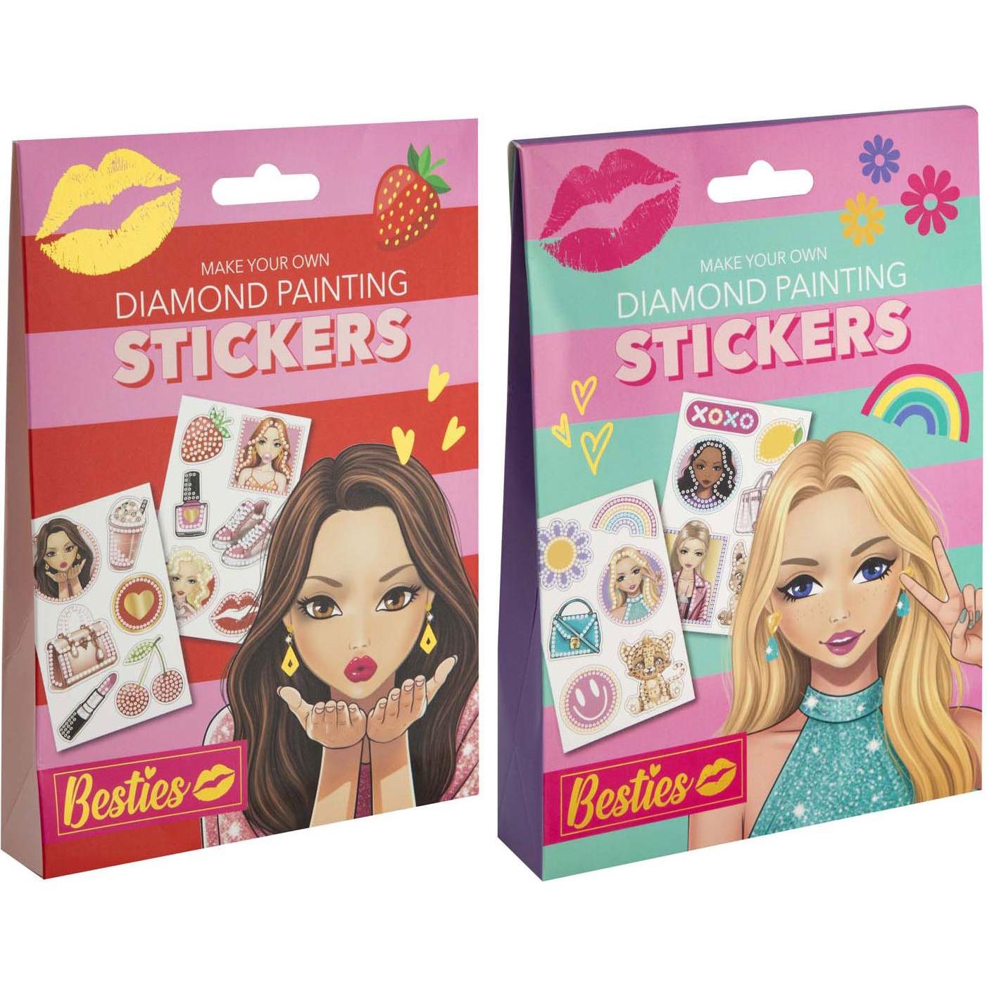 Artist Besties Diamond Painting Sticker, 12 Stk.