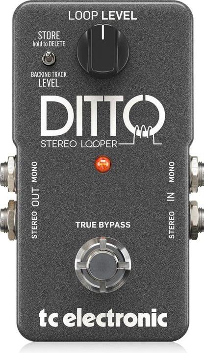 Actual product image TC Electronic Ditto Stereo Looper Pedal Black (Guitar)