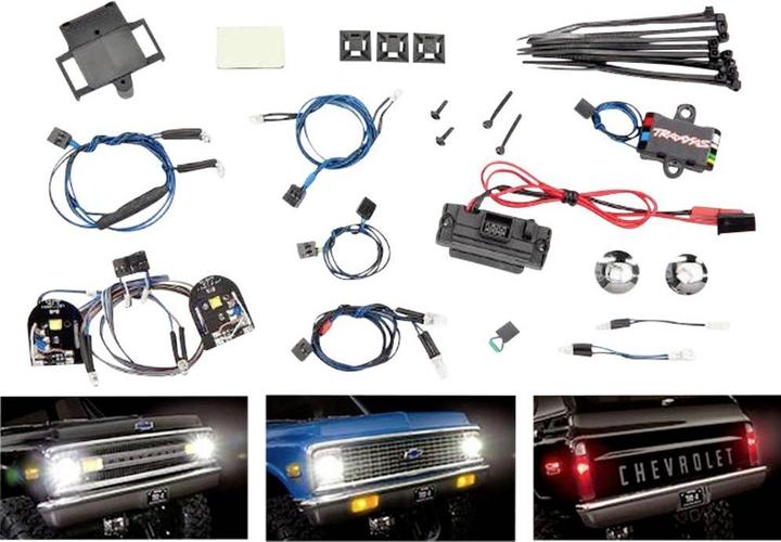 Immagine prodotto Traxxas Set di luci di sintonia TRX-8090 completo di alimentatore per 9111+ 9112