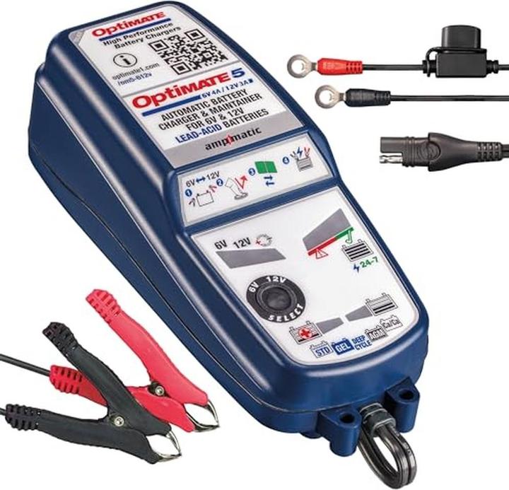 Image du produit Tecmate Optimate 5 Voltmatic Acculader (12V, 6V)
