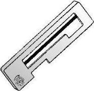 Actual product image Citizen Printer Ribbon Nylon black