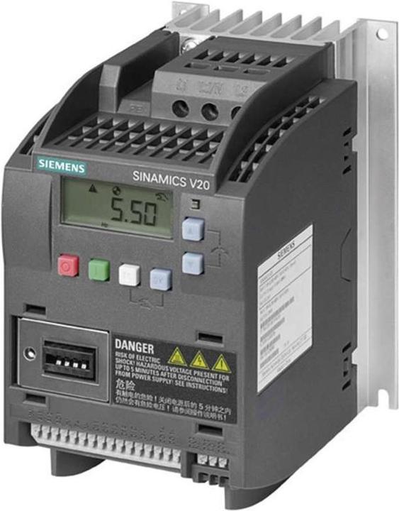 Actual product image Siemens SINAMICS V20, 3AC400V 1.5KW UNFILTERED