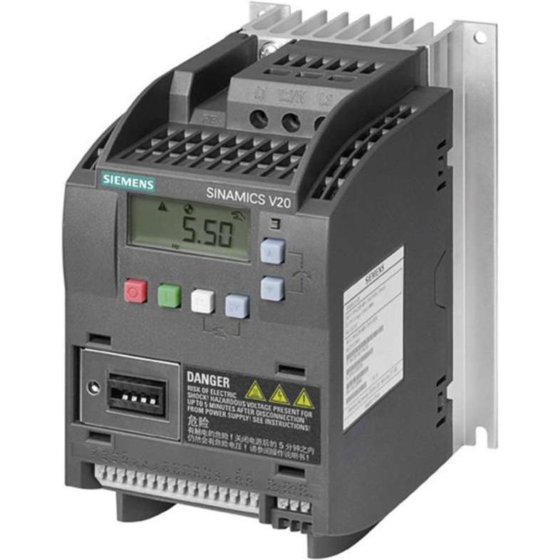 Siemens, Frequenzumrichter, SINAMICS V20, 3AC400V 2.2KW UNFILTERED