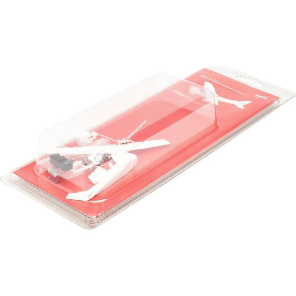 Herpa 013789-002 H0 Flugzeug Modell Sportflugzeug, Propeller silber (013789-002)