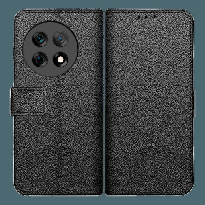 Produktbild Just in Case Pu-Leder Book Hülle Schwarz OnePlus 13 (OnePlus 13)