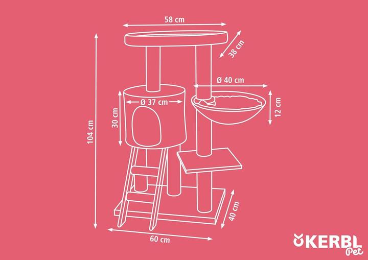 Produktbild Kerbl Waxy (104 cm, Beige)