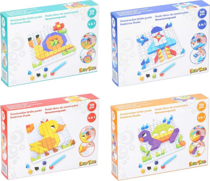 Image du produit Eddy Toys Jeu de construction 128pcs ABS (128 pièces)
