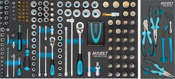 Produktbild HAZET Werkstattwagen Assistent 179NXXL-7/340 ∙ Schubladen, flach: 5 x 81 x 870 x 398 mm ∙ Schublade… (340 x)