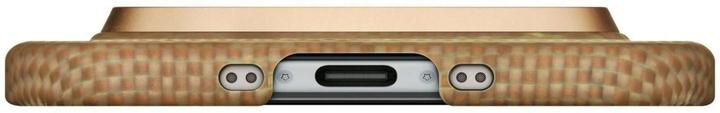 Produktbild Pitaka MagSafe Backcover aus echtem Aramid Ultra-Slim Case Case Golden Glint (Apple iPhone 17)