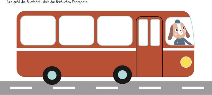 Produktbild Mini Kunterbunt – Mein erstes Weitermalbuch für Kinder ab 2 Jahren