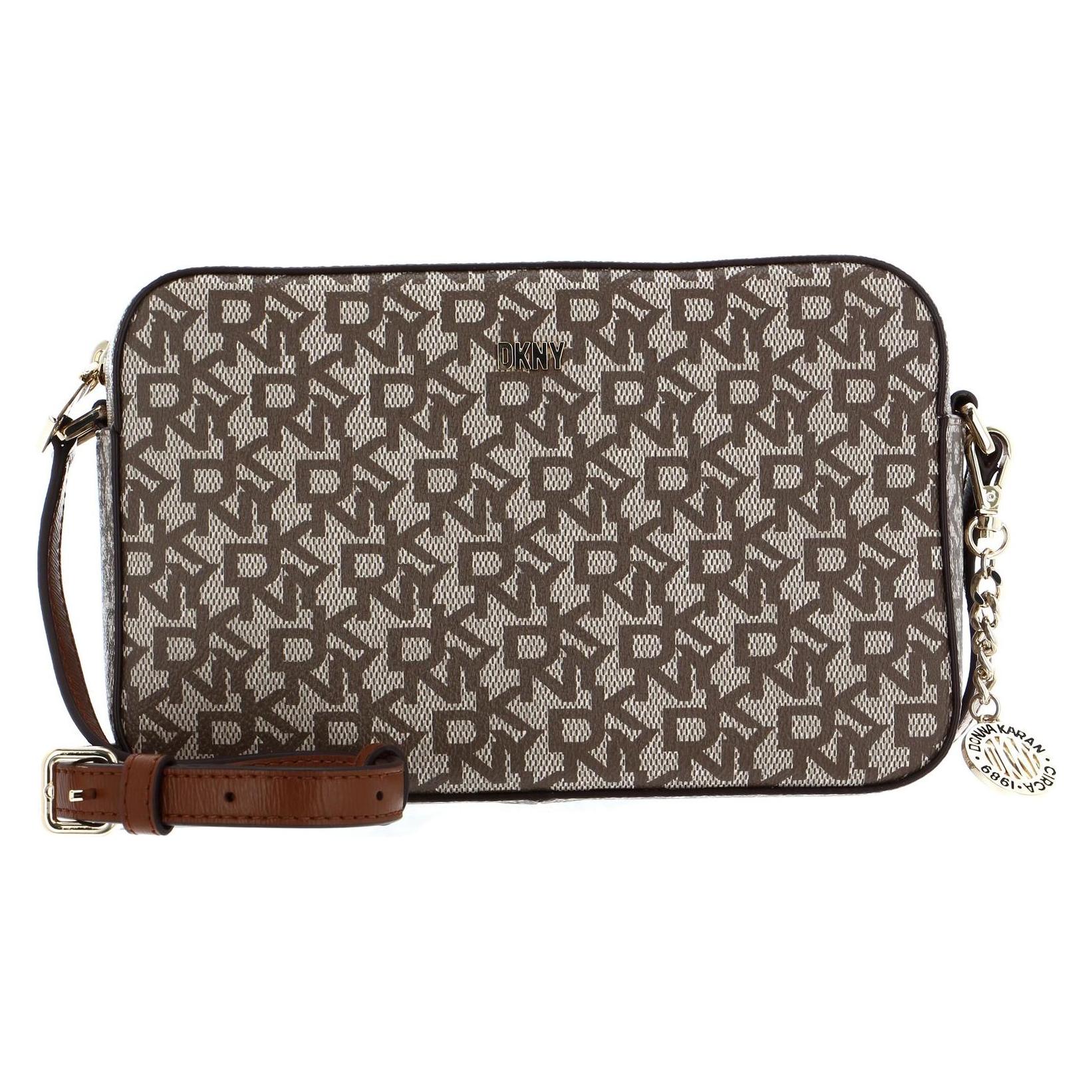 Dkny, Damen, Handtasche, Bryant Park Camera Bag, Braun, Beige
