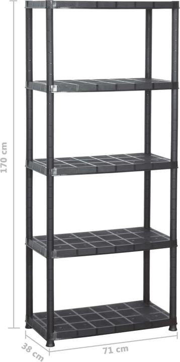 Actual product image vidaXL Lagerregal