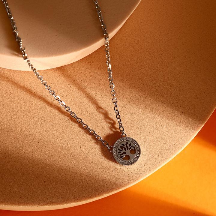 Produktbild Morellato Womens Steel Necklace Tree Of Life Talismani Saqe46 (Edelstahl)