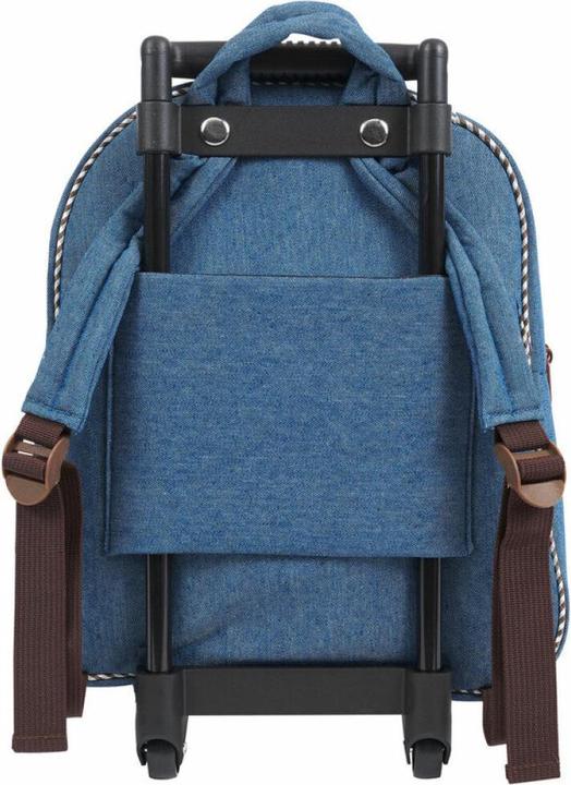 Produktbild Perletti Schulrucksack mit Rädern Perry 38 x 28 x 11 cm Eisbär