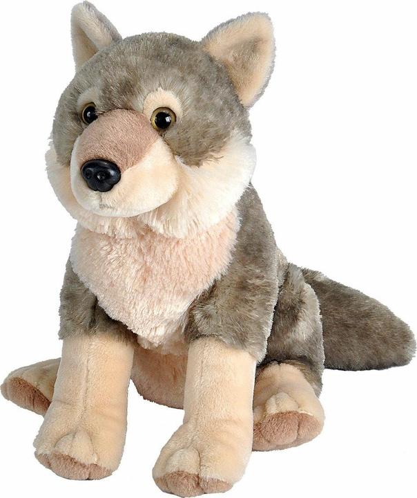 Actual product image Wild Republic Plush Wolf Cuddlekin (30.48 cm)