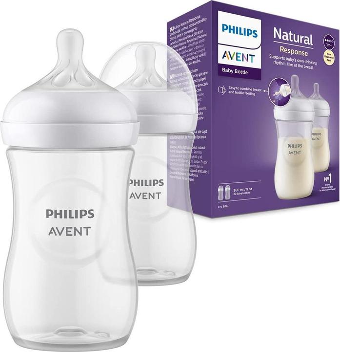 Produktbild Philips Avent Natürliche Reaktion Babyflasche (260 ml)