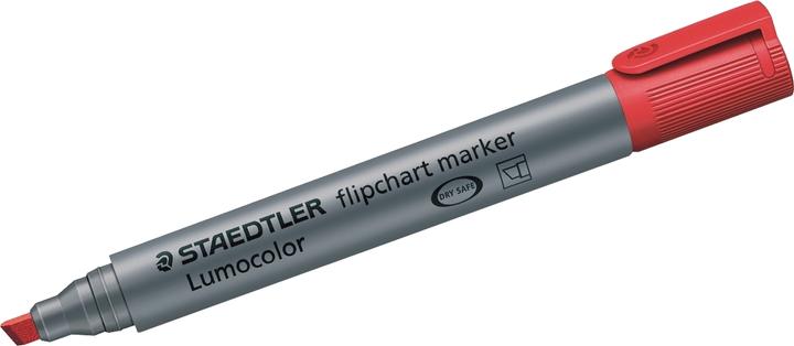 Actual product image Staedtler Lumocolor® 356 flipchart marker Line width: 2-5 mm Ink colour: red (Red, 5 mm, 1 x)