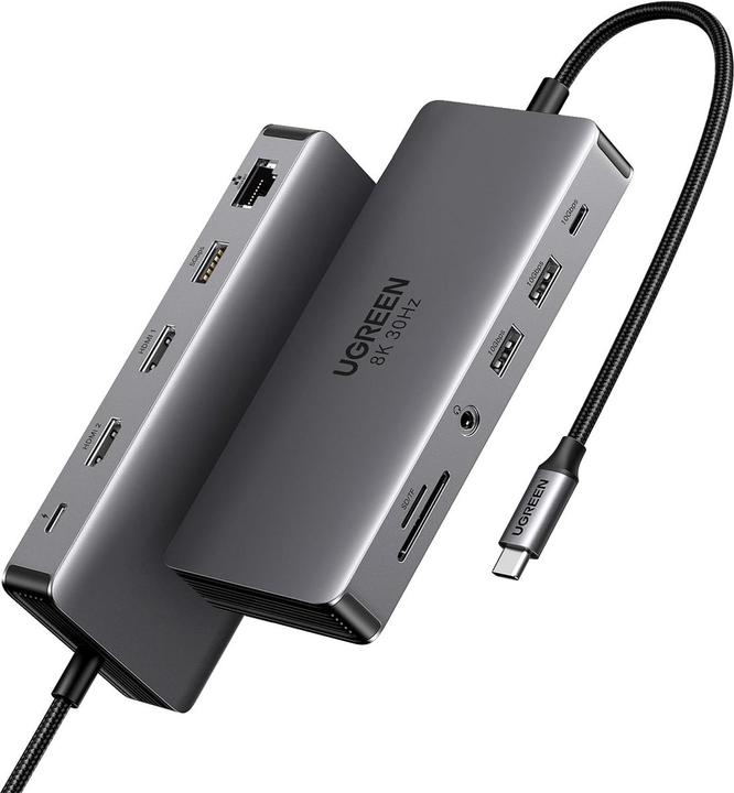 Actual product image Ugreen Revodok Pro 211 (USB-C, 11 ports)