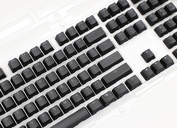 Actual product image Ducky PBT Double-Shot Keycap Set for Backlight