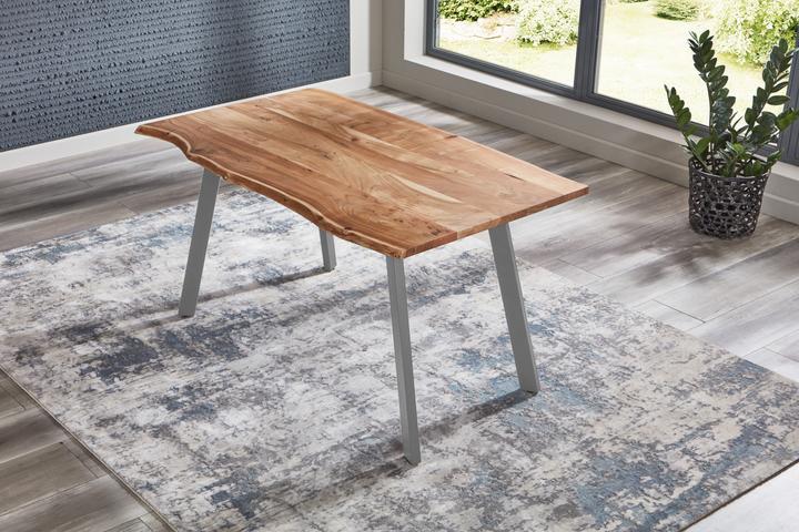 Image du produit SAM LAXMI Baumkante massiv Akazie (140 x 80 x 77 cm)