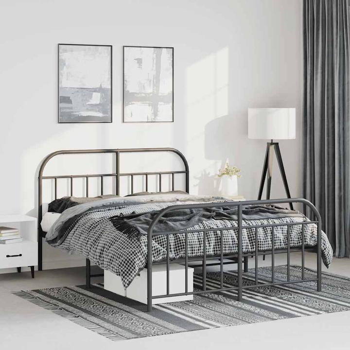 Actual product image vidaXL Bettgestell (135 x 190 cm)