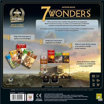 Produktbild BigBuy Tischspiel 7 WONDERS Spanisch (Spanisch, 3 - 7 Spieler)