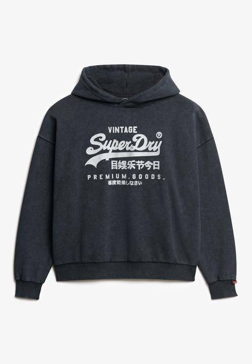 Produktbild Superdry Lässiges Vintage Hoodie mit Metallic-Logo (XL)