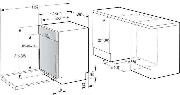 Actual product image Gorenje GI642E90X