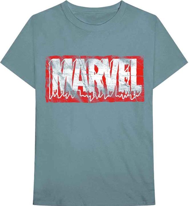 Marvel Distressed Dripping Logo